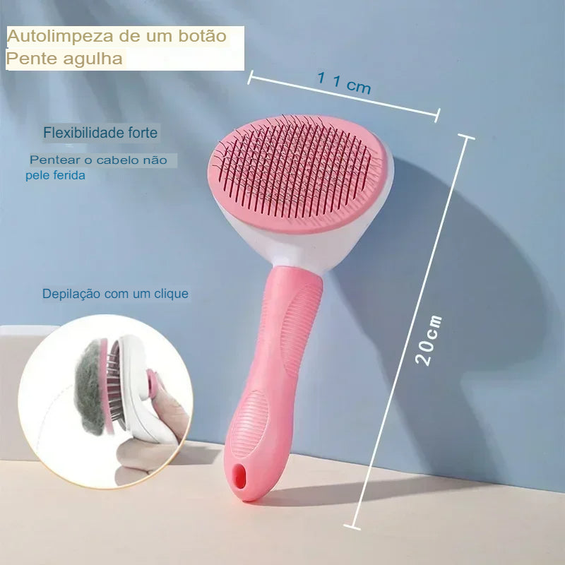 Escova Trimmer removedora de pelos para cães e gatos