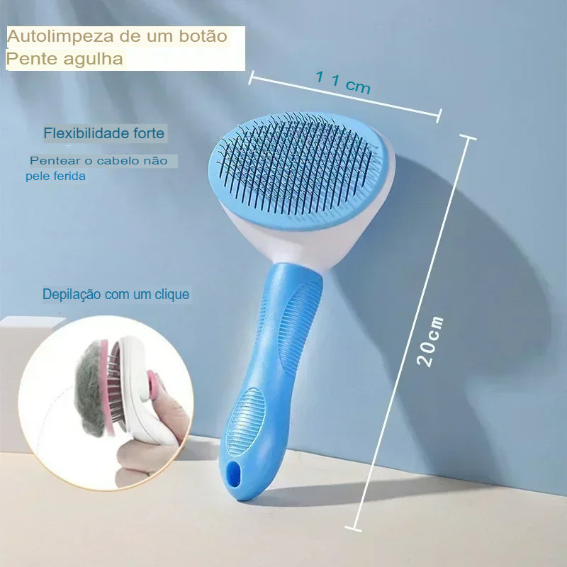 Escova Trimmer removedora de pelos para cães e gatos