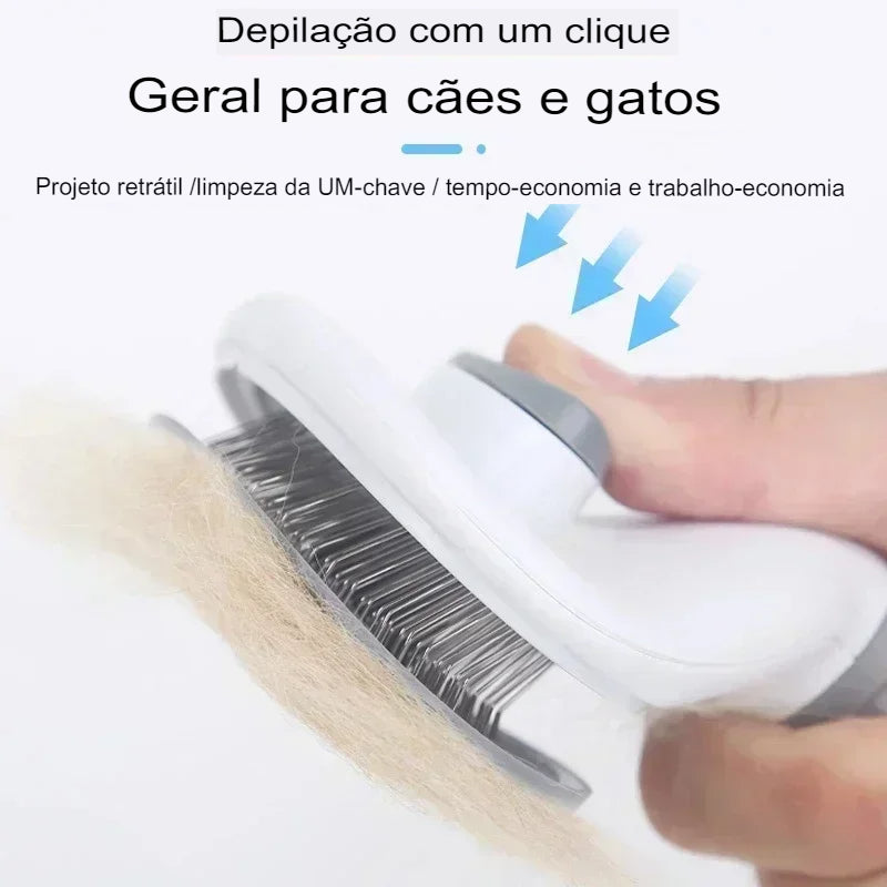 Escova Trimmer removedora de pelos para cães e gatos