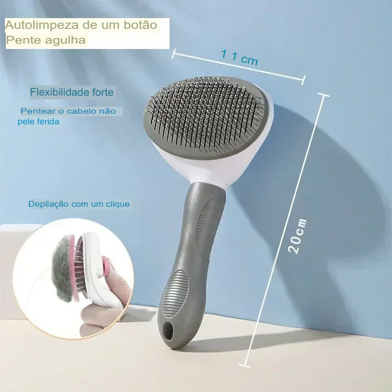 Escova Trimmer removedora de pelos para cães e gatos